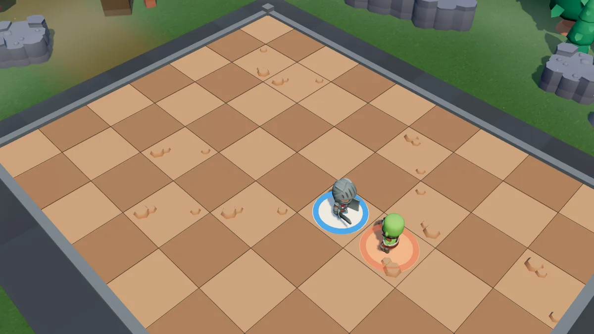 Warrior’s leap: landing in melee
