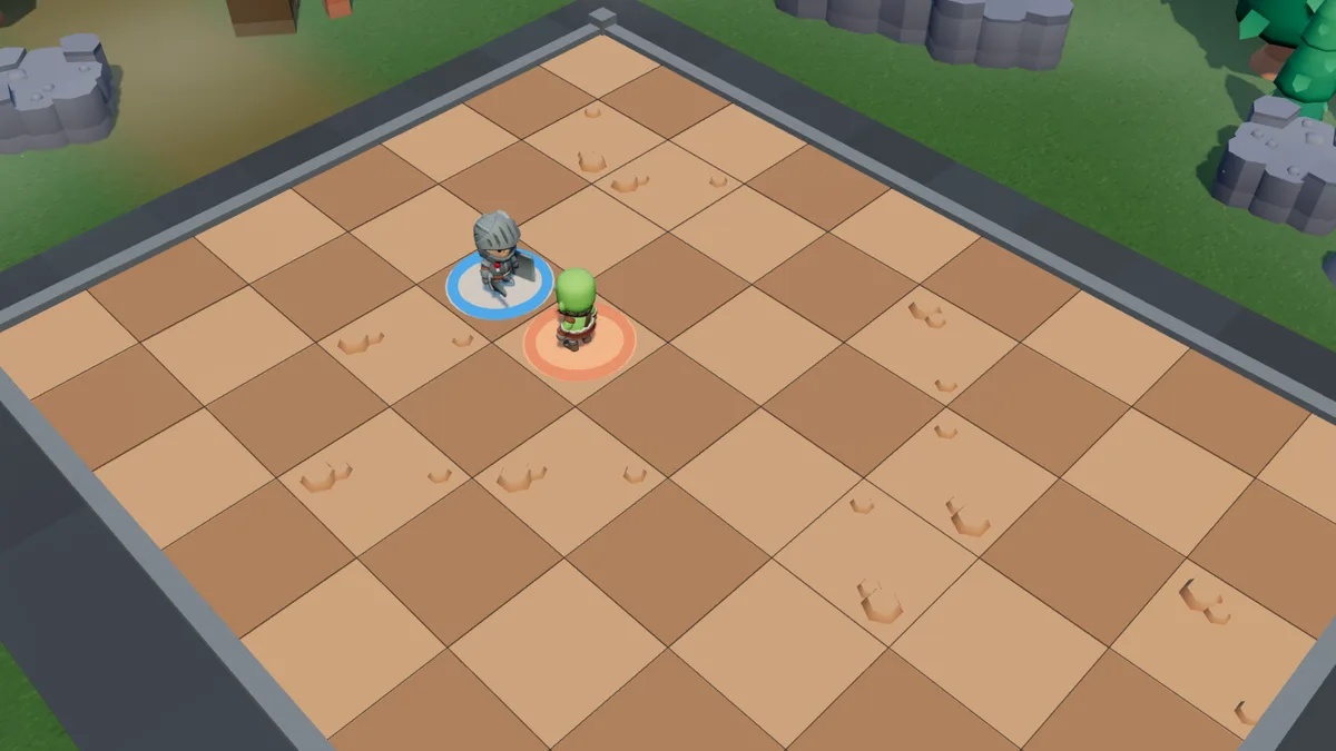 Taunt: the Brute pulled into melee