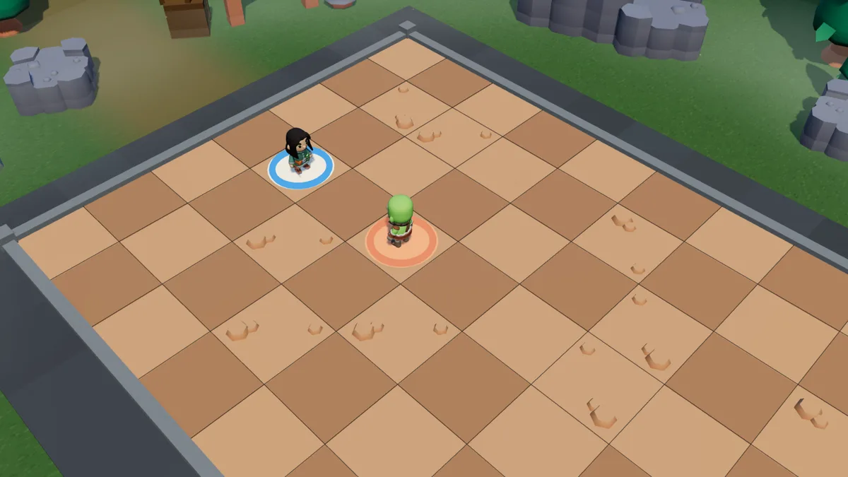 Pivot: the Brute goes to the other side of the centre