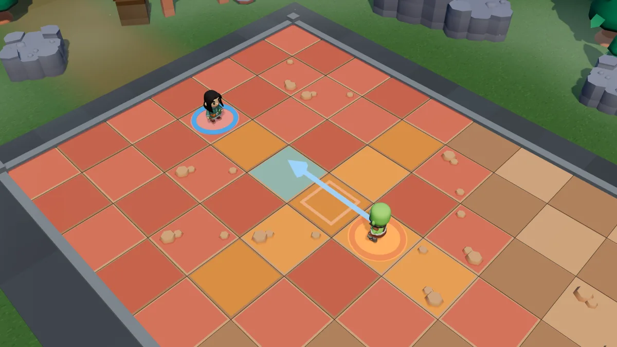 Pivot: the two-tile cross