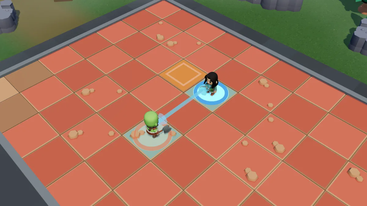 Rewind aimed at an empty tile