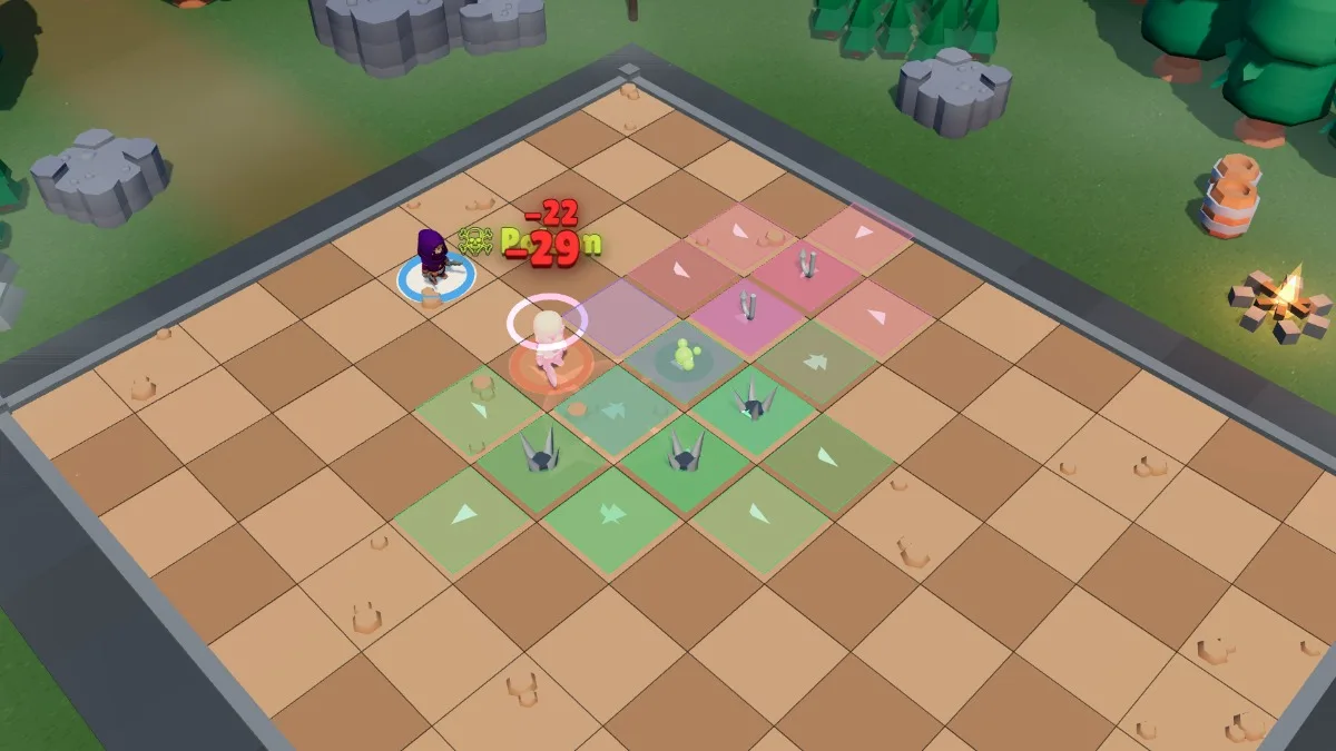 The Brute stops in the first cross