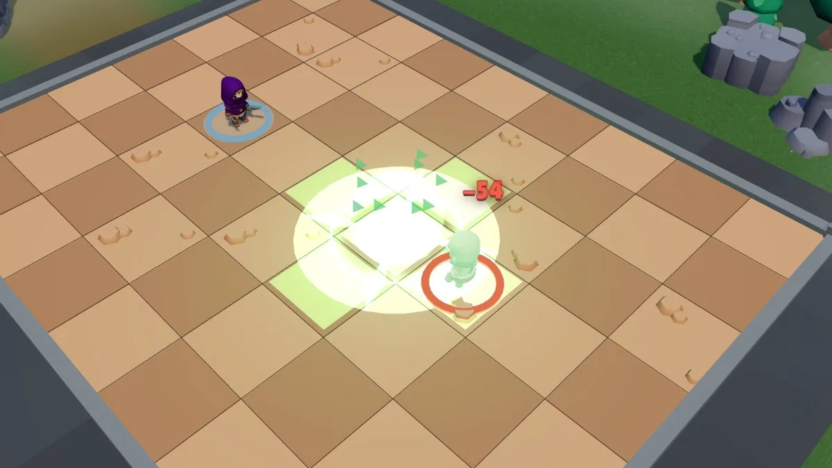 Blade trap: the Brute steps into the cross