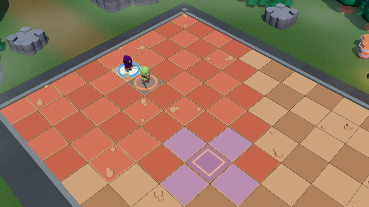 First trap: the blades