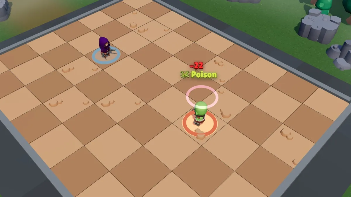 Poison trap: the Brute poisoned
